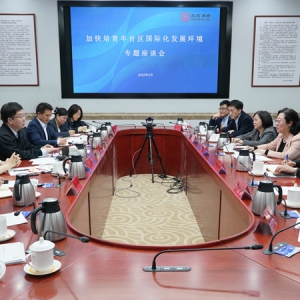 闫傲霜带队赴丰台区开展“加快培育丰台区国际化发展环境”专题调研