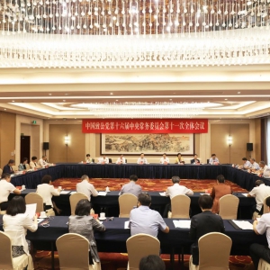 致公党十六届十一次中常会在京召开