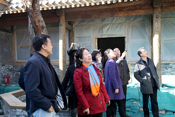 2019年3月22日，闫傲霜到西城区开展老城保护与有机更新课题调研.jpg