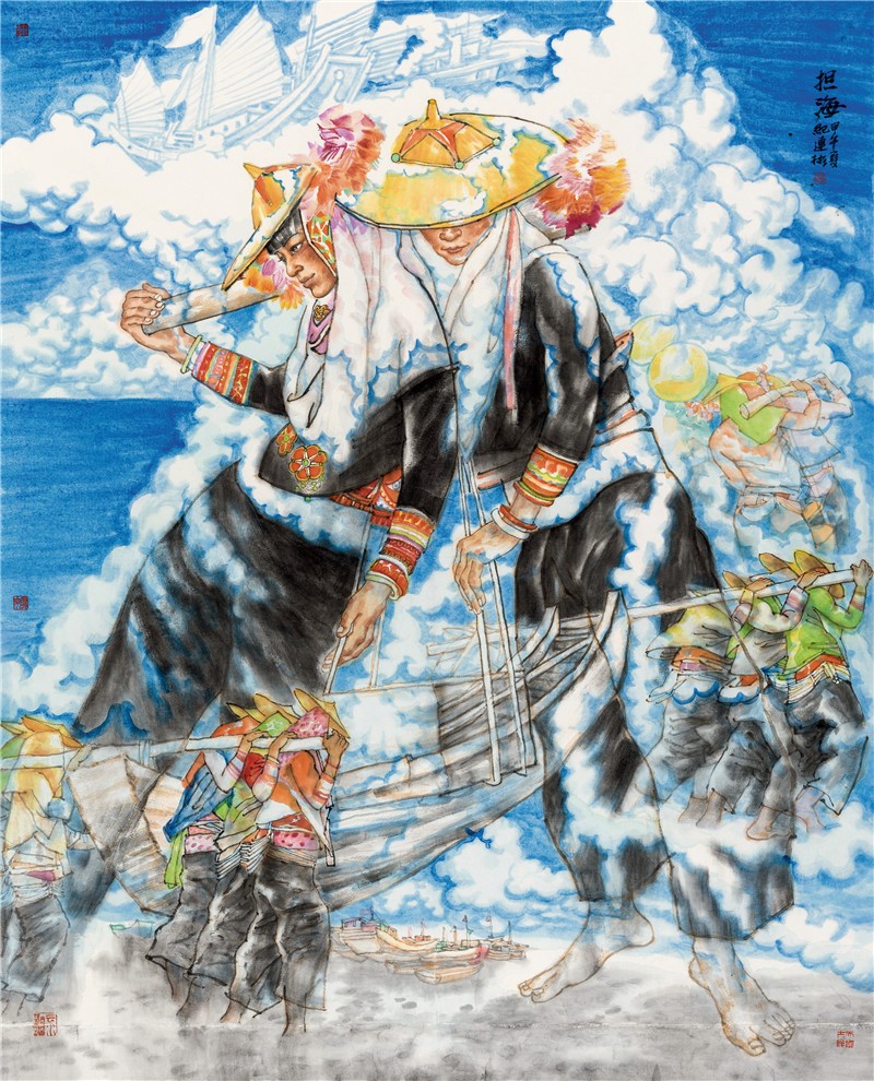 艺委会委员作品-纪连彬-担海.jpg