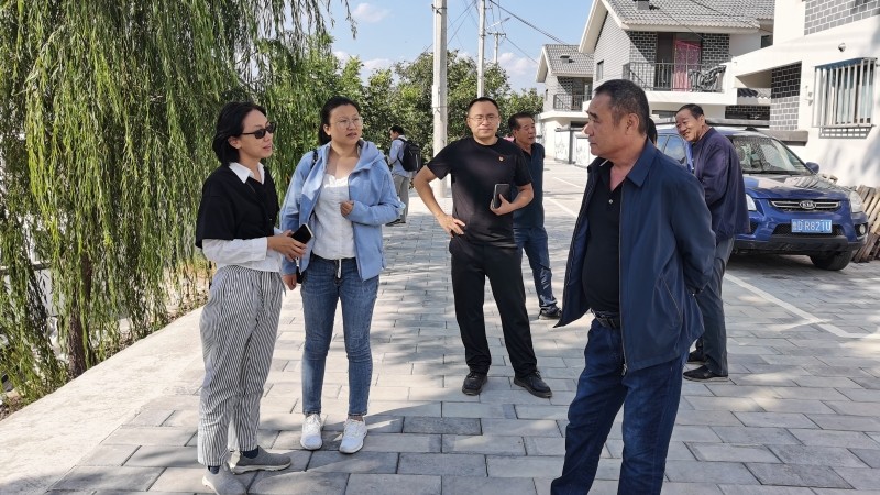 20220921致公党北京市委组织党员专家赴门头沟区张家村开展墙绘项目考察.800.jpg